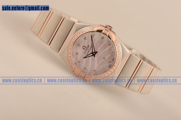Perfect Replica Omega Constellation Ladies Watch Two Tone 127.20.27.20.55.0012 (AAAF)