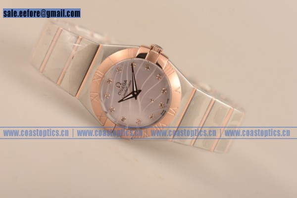 Perfect Replica Omega Constellation Ladies Watch Two Tone 127.20.27.20.55.0013 (AAAF)