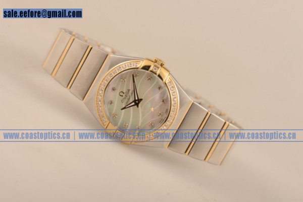 Perfect Replica Omega Constellation Ladies Watch Two Tone 127.20.27.20.55.0014 (AAAF)