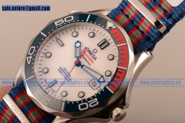 Perfect Replica Omega Seamaster Diver 300m Co-Axial Watch Steel 212.32.41.20.04.001 (AAAF)