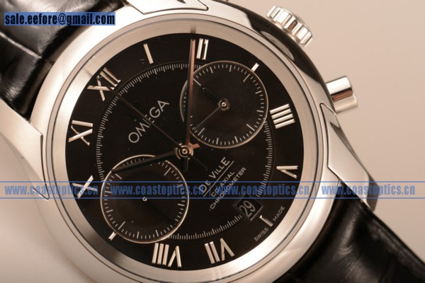 1:1 Replica Omega De Ville Co-axial Chrono Watch Steel 431.13.42.51.01.001 (EF) - Click Image to Close