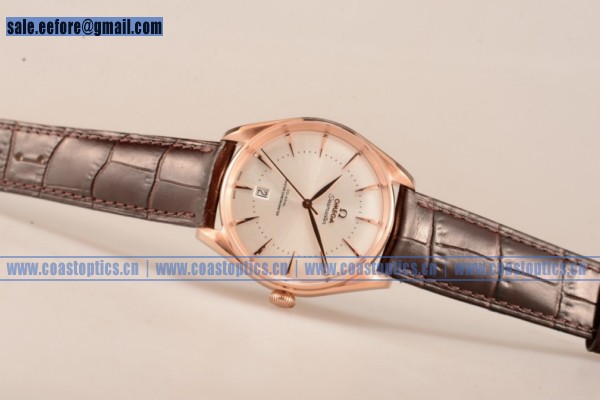 Perfect Replica Omega De Ville Tresor Master Co-Axial Watch Rose Gold 432.53.40.21.02.002C