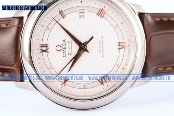 Best Replica Omega De Ville Prestige Co-Axial Watch Steel 424.13.40.20.02.002 (YF) - Click Image to Close