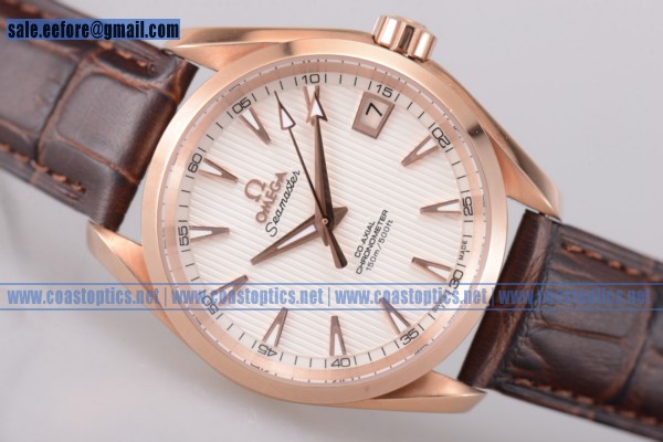 Omega Seamaster Aqua Terra 150 M Co-Axial Watch Rose Gold Perfect Replica 221.53.49.10.01.005(EF)