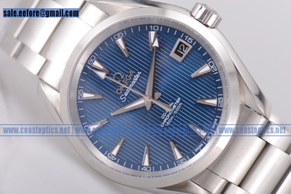 Omega Seamaster Aqua Terra 150 M Co-Axial Perfect Replica Watch Full Steel 231.10.39.21.03.002 (EF) - Click Image to Close