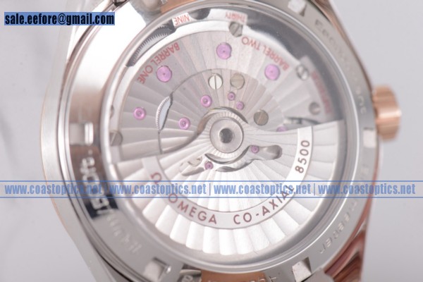 Omega Seamaster Aqua Terra 150 M Co-Axial Perfect Replica Watch Two Tone 238.10.43.00.01.005 (EF) - Click Image to Close