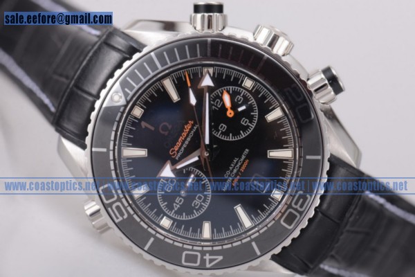 Omega 1:1 Replica Seamaster Planet Ocean Chronograph Watch Steel 232.32.46.51.01.003 (EF)