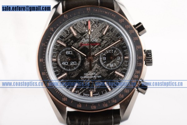 1:1 Replica Omega Speedmaster Grey Side of the Moon Watch Steel 311.63.44.51.99.001 (EF) - Click Image to Close