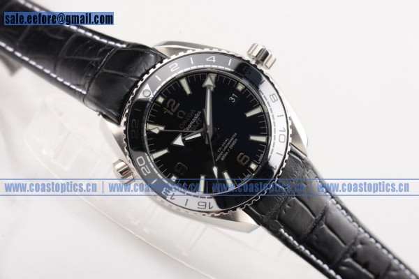 Omega Perfect Replica Seamaster Planet Ocean GMT Master Chronometer Watch Steel 215.33.44.22.01.001(BP)