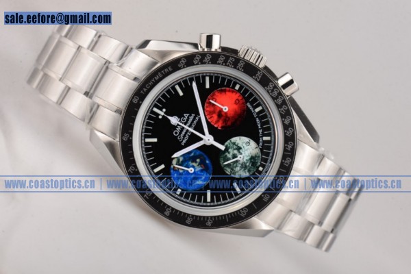 Omega Speedmaster Apollo 13 Silver Snoopy Award Limited Edition Perfect Replica Watch Steel 311.32.42.30.04.003 (EF) - Click Image to Close