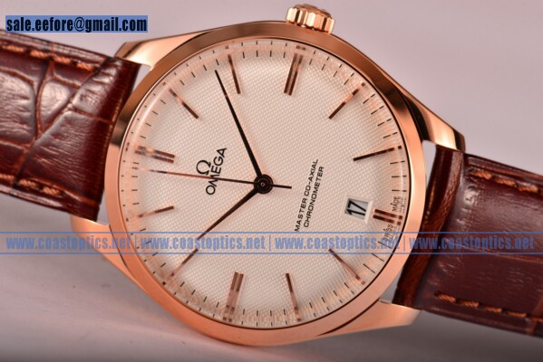 Omega Master Co-Axial Watch Rose Gold 432.53.40.21.02.002 Perfect Replica (KW)