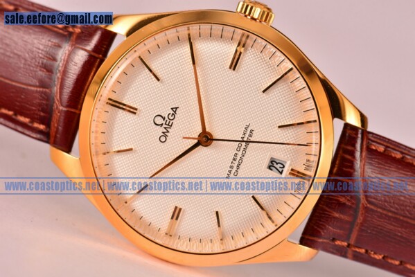 Best Replica Omega De Ville Tresor Master Co-Axial Watch Yellow Gold 432.53.40.21.02.001 (H)