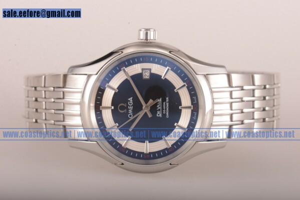 Replica Omega De Ville Hour Vision Watch Steel 431.30.41.21.01.001 - Click Image to Close