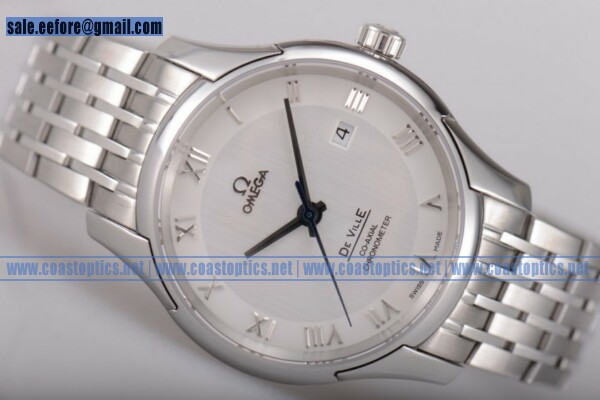 Omega Best Replica De Ville Co-Axial Watch Steel 431.10.41.21.02.001 (YF)