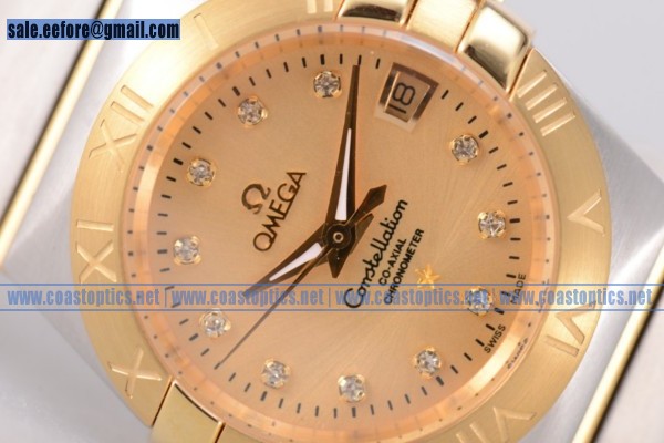 Omega Constellation Ladies Watch Two Tone 12320246008001 Best Replica