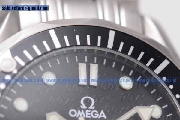 Omega Seamaster James Bond Agent 007 Limited Edition Watch Steel 212.30.36.20.01.001 Replica - Click Image to Close
