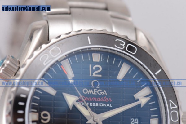 Omega Seamaster Planet Ocean Watch Steel 232.30.42.21.01.004 Replica Black Dial