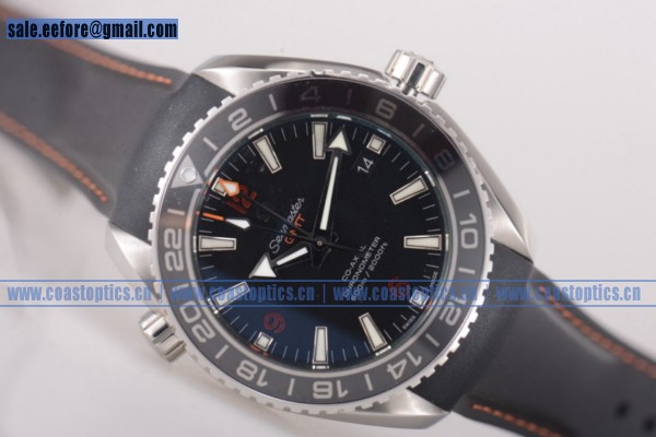 1:1 Replica Omega Planet Ocean GMT 600m Watch Steel 232.32.44.22.01.002 (BP) - Click Image to Close