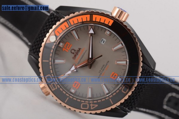 Omega Seamaster Planet Ocean 600M Watch Perfect Replica PVD 215.63.46.22.01.007 (EF)