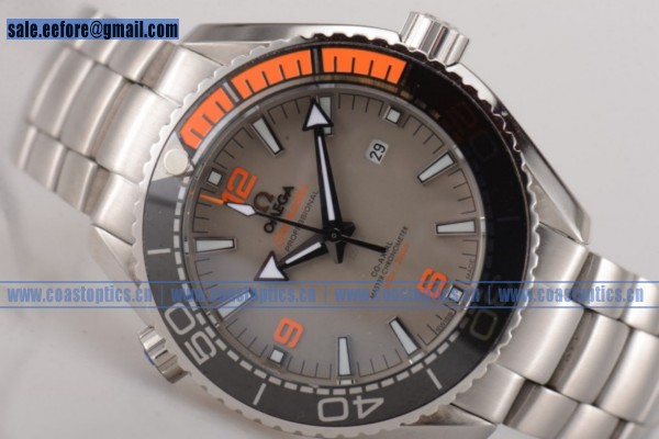 Omega Seamaster Planet Ocean 600M Watch Steel 215.90.44.21.99.001 1:1 Replica (BP)