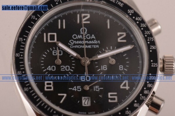 Replica Omega Speedmaster Chrono Watch Steel Case 324.33.38.40.06.001