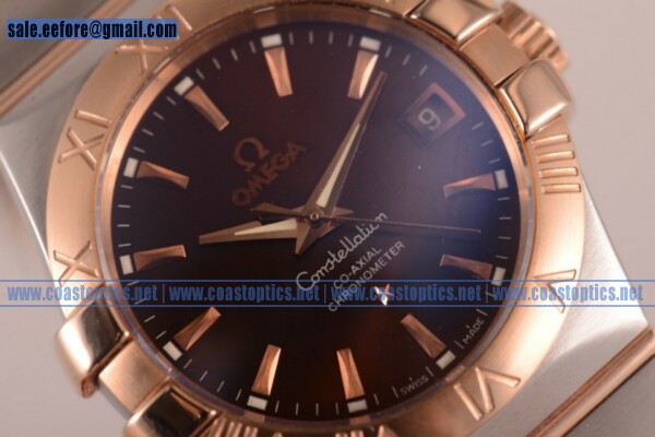 Best Replica Omega Constellation 35 MM Watch Two Tone 123.20.38.22.02.002 (BP)