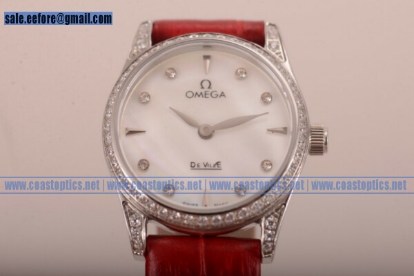 Replica Omega De Ville Prestige Watch Steel 424.15.33.20.55.001W - Click Image to Close