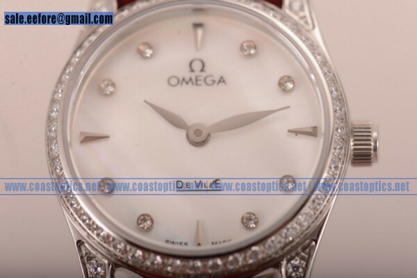 Replica Omega De Ville Prestige Watch Steel 424.15.33.20.55.001W - Click Image to Close