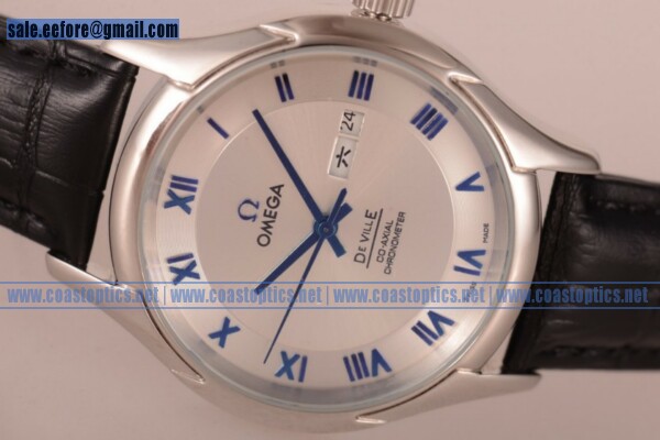 Replica Omega De Ville Co-Axial Annual Calendar Watch Steel 431.93.41.22.04.001