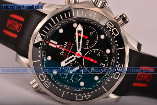 Omega Seamaster Diver 300M Co-Axial Chrono Watch 1:1 Replica Steel 213.30.42.40.01.002 (BP)