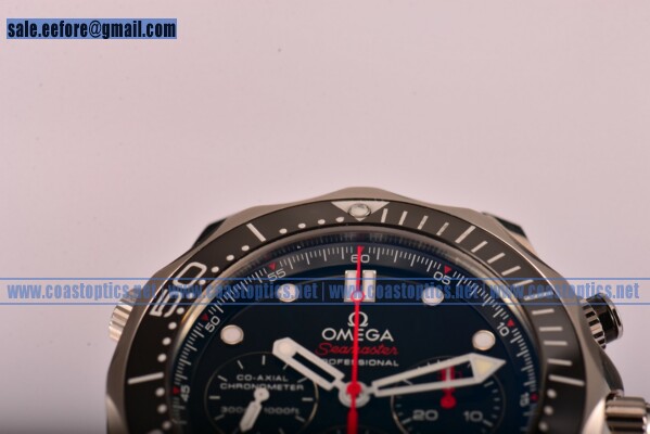 Omega Seamaster Diver 300M Co-Axial Chrono Watch 1:1 Replica Steel 213.30.42.40.01.002 (BP) - Click Image to Close