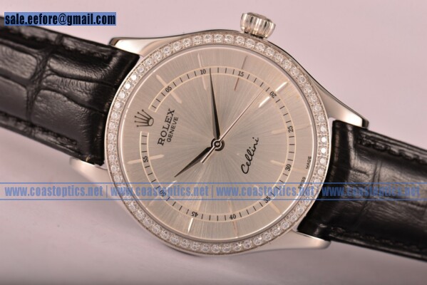 Rolex Cellini Replica Watch Steel 50507DSBK (BP)