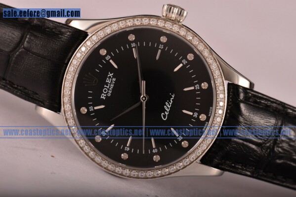 Rolex Cellini Watch Steel Replica 50509DDBK (BP)