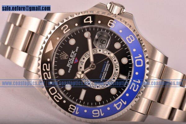 Replica Rolex GMT-Master II Chronometer Watch Steel 116710 tbk