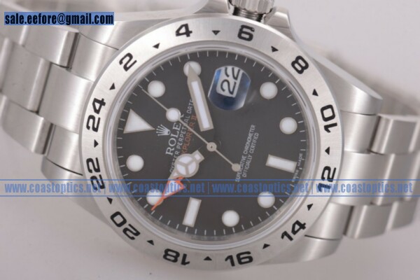 1:1 Replica Rolex Explorer II Watch Steel 216570 bk (BP)