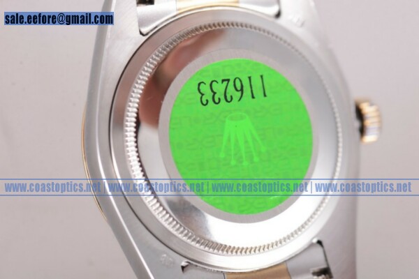 Replica Rolex Datejust 36mm Watch Two Tone 116201 wso - Click Image to Close