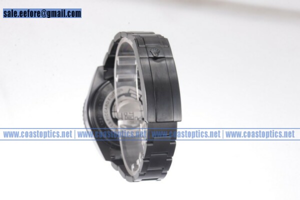 Rolex Pro-Hunter Best Replica Sea-Dweller Watch Full PVD 116660 (BP) - Click Image to Close