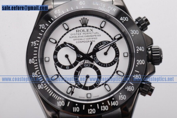 Replica Rolex Daytona Chrono Watch PVD 116520 pws - Click Image to Close