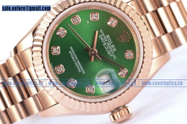 Rolex Datejust Watch Rose Gold 279175 gdd (BP)