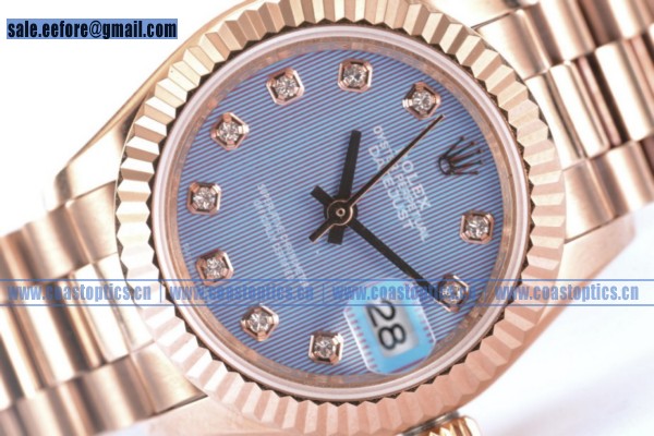 Rolex Datejust Watch Rose Gold 279175 pdo (BP)