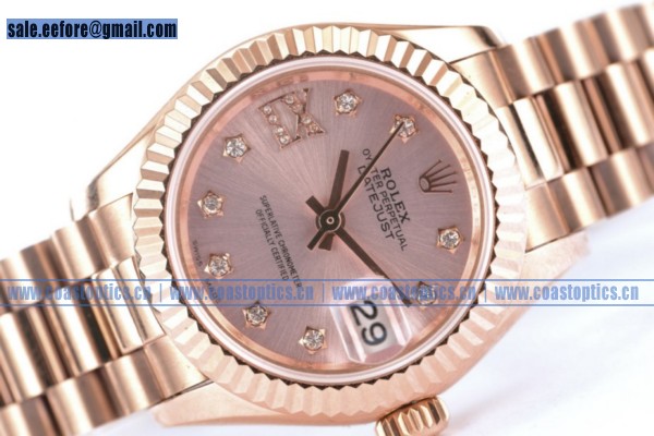 Rolex Datejust Watch Rose Gold 279175 s9dix8dp (BP)