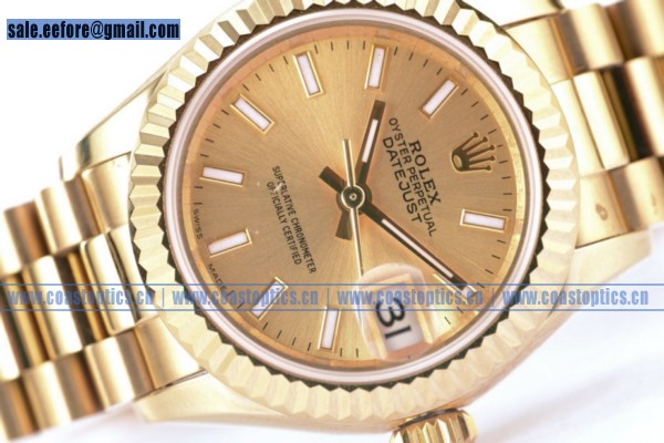 Rolex Datejust Watch Yellow Gold 279178 chip (BP)