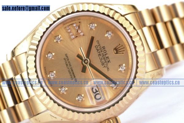 Rolex Datejust Watch Yellow Gold 279178 ch9dix8dp (BP)