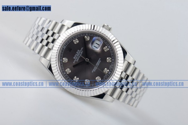 Perfect Replica Rolex Datejust II Watch Steel 116334 blkdj (BP)