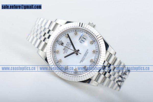 Perfect Replica Rolex Datejust II Watch Steel 116334 whtdj (BP)