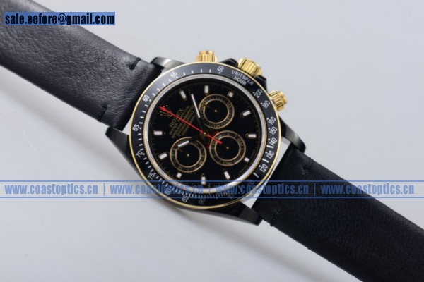 1:1 Replica Rolex Daytona Les Artisans De Geneve & Kravitz Design LK 01 Customized Chrono Watch PVD 116523 (BP)