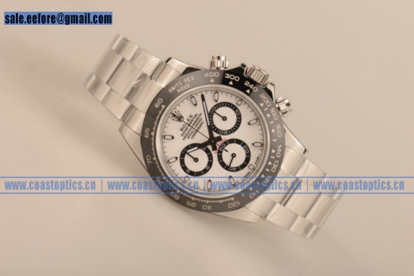 1:1 Clone Rolex Daytona Chrono Watch Steel 116500LN (AR)
