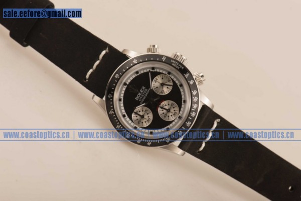 Replica Rolex Daytona Vintage Edition Chrono Watch Steel 6339 bksqbl