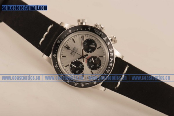 Replica Rolex Daytona Vintage Edition Chrono Watch Steel 6364 bl