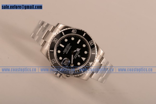 Perfect Replica Rolex Submariner Watch Steel 114060